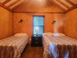 Cabin 10 full bedroom